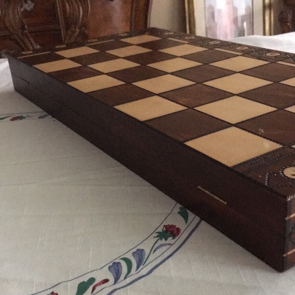 Husaria European International Chess Wooden Game